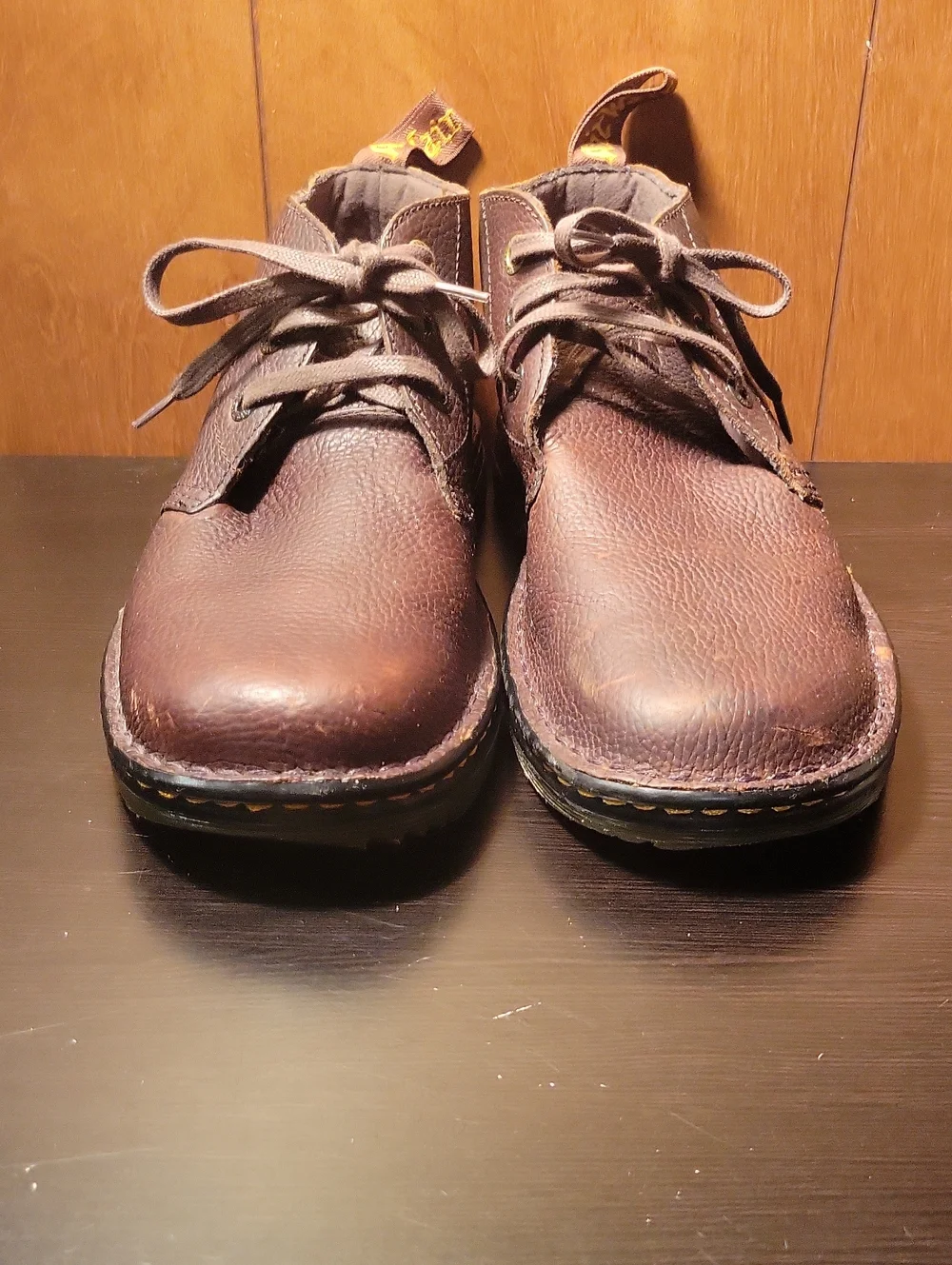Dr. Martens Brown Leather Sussex Chukka Boots
